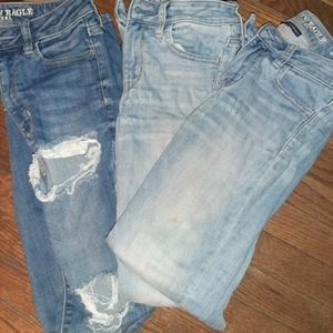 American Eagle Jeggings (lot of 3)